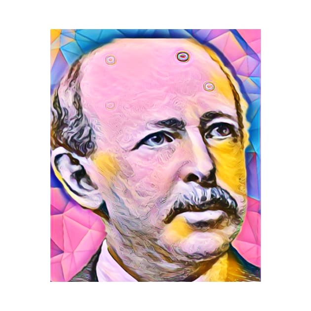 Horatio Alger Pink Portrait | Horatio Alger Artwork 5 by JustLit