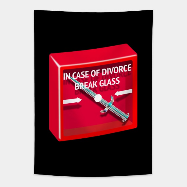 MOCLAN DIVORCE KIT Tapestry by KARMADESIGNER T-SHIRT SHOP