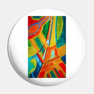 Robert Delaunay tour eiffel oil on canavas 1926 Pin