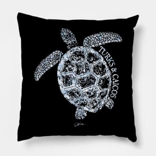 Turks & Caicos Islands Sea Turtle Pillow