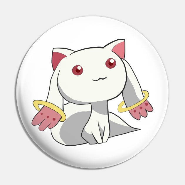 Puella Magi Madoka Magica - Kyubey Pin by jenartfart