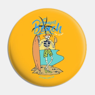 Sunset Beach Pin