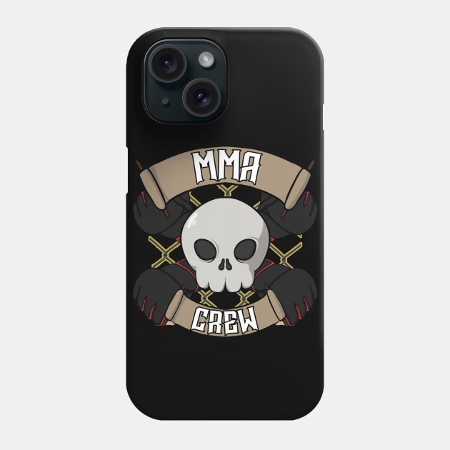 MMA crew Jolly Roger pirate flag Phone Case by RampArt