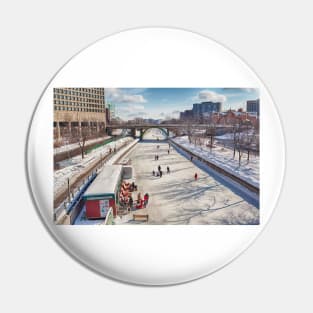 Rideau Skateway Pin