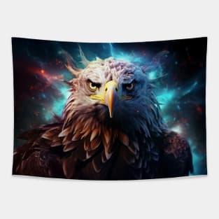 Eagle Animal Bird Majestic Wilderness Surrealist Tapestry