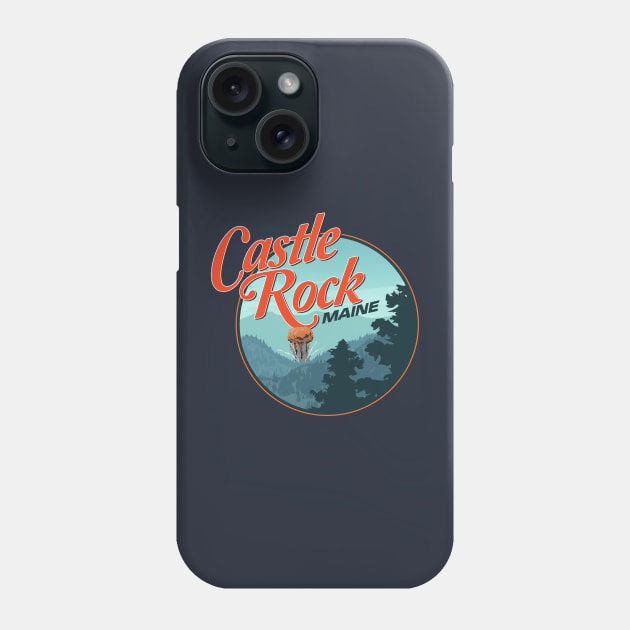 Castle Rock Phone Case by MindsparkCreative