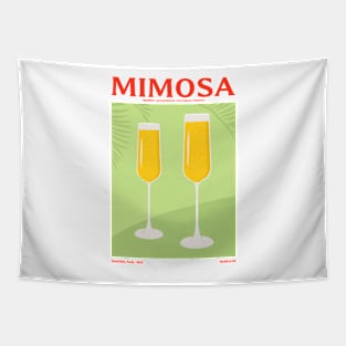 Mimosa Cocktail Tapestry