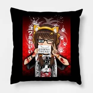 Anime Cat Girl Pillow