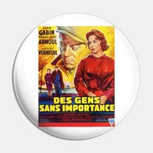 Jean Gabin - Françoise Arnoul - Henri Verneuil - MOVIE POSTER Pin