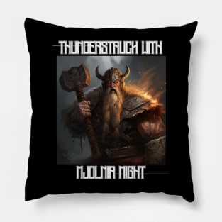 Viking Mjolnir Pillow