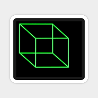 Green Cube LED Light Magnet