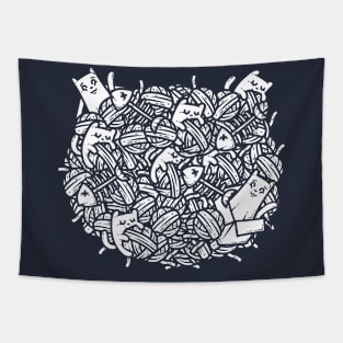 Cat Doodle Tapestry