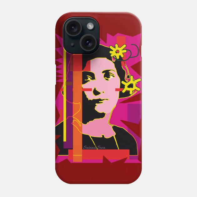 Susana Soca Phone Case by Exile Kings 