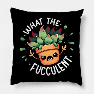 Raging Succulent - Fucculent Plant Pillow