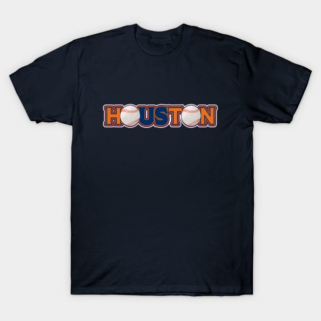 MLB Productions Youth Orange Houston Astros Logo T-Shirt Size: 2XL