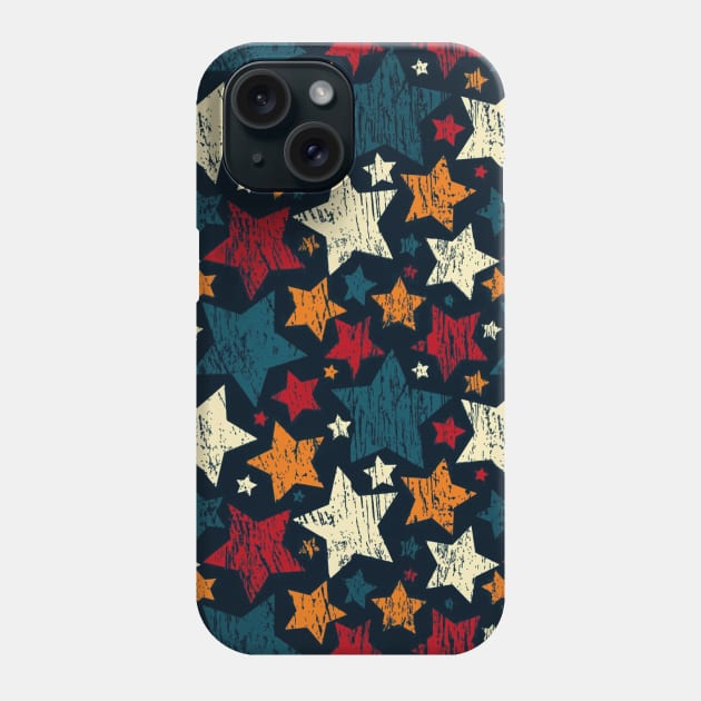 Stars Vintage Phone Case by bobyberto