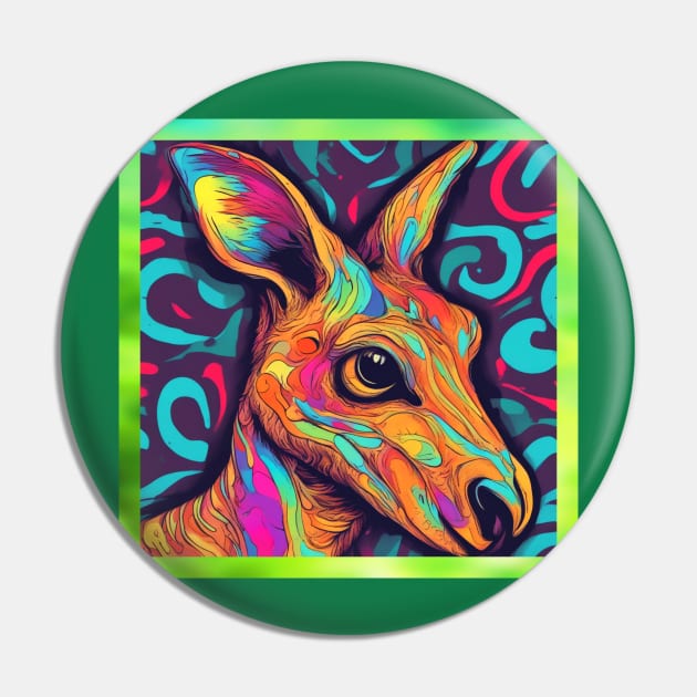 rainbow kangaroo Pin by poupoune