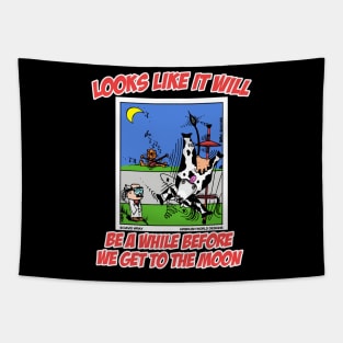 Cat & The Fiddle Cow Jump Over The Moon Novelty Gift Tapestry