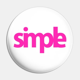 Simple (pink) Pin