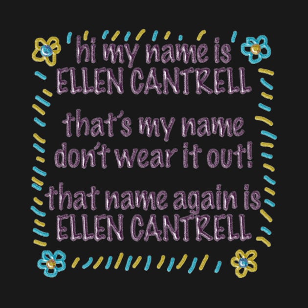 Ellen Cantrell's Shirt Made By Her Grandmother by Roi Gold Productions Store