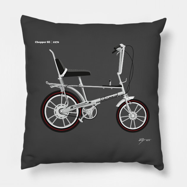 Chopper Special Edition 76 Pillow by Tunstall