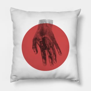 The hand of the artist Pillow