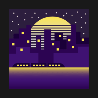 Vaporwave City T-Shirt