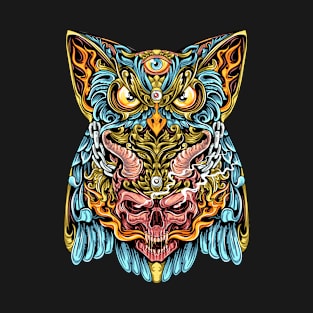 Owl Mural Design T-Shirt