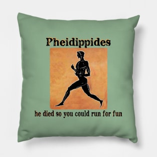 Pheidippides Pillow