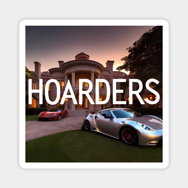 Hoarders - Mansion Magnet by gnotorious