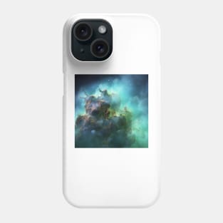 Green Nebula Phone Case