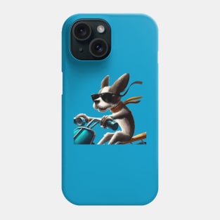 DogBiker_2 Phone Case