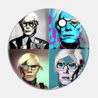 And-e Warhol: Machine Artist Color 2 Pin