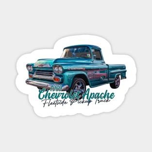 1959 Chevrolet Apache Fleetside Pickup Truck Magnet