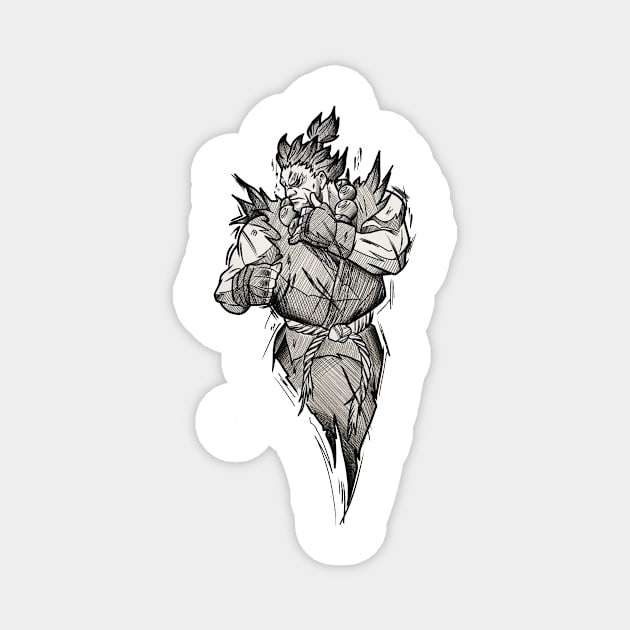 akuma Magnet by boxermaniac