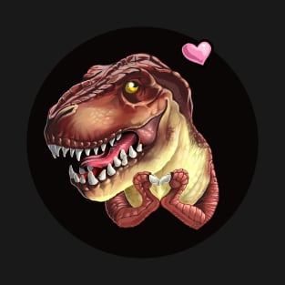 Tyrannosaurus in love T-Shirt