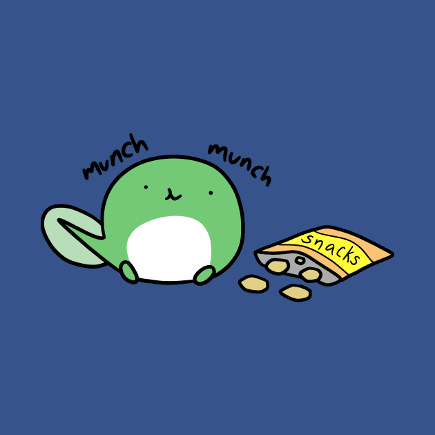 Tadpole Eating Snacks by saradaboru