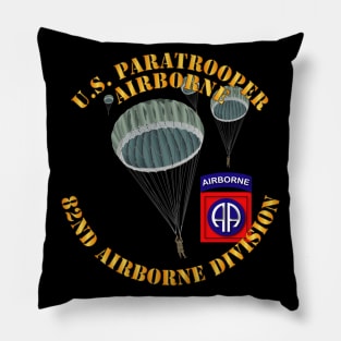 Army - US Paratrooper - 82nd wo Shadow Pillow