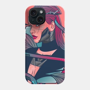 Cyberpunk Girl Phone Case