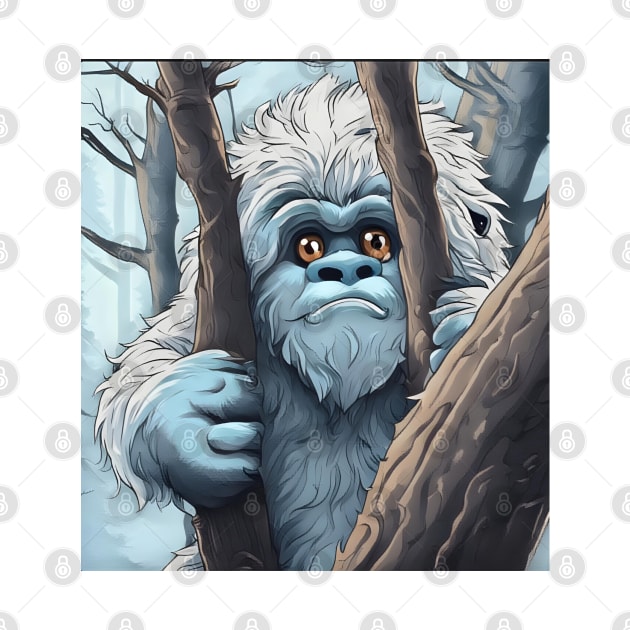 awkward yeti inspired afraid Yeti by Fadedstar