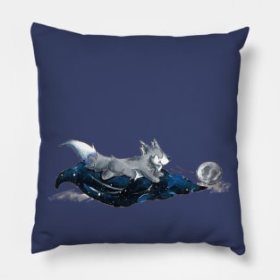 Moon Chasing Pup Pillow