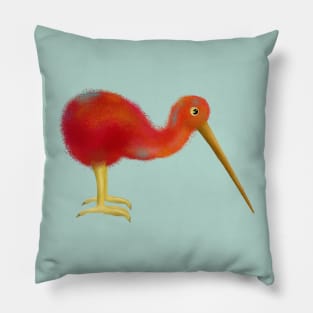 LITTLE BROWN KIWI Pillow