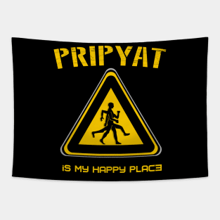 Pripyat is my happy place Tapestry