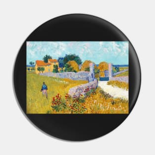 Dutch Farm House print Pin