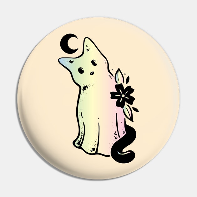 cute cat moon spirit Pin by lazykitty