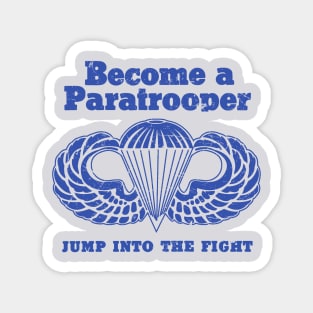 Retro Airborne Become a Paratrooper Magnet