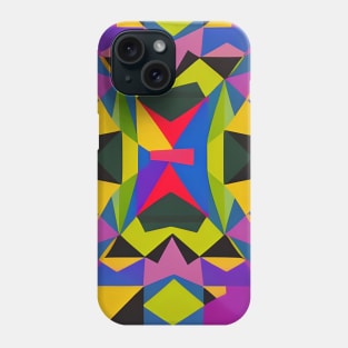 Colorful Geometric Pattern Phone Case