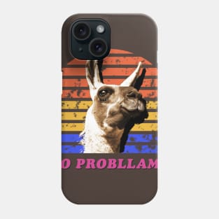 No Prob Llama - Funny Llama T-Shirt Phone Case