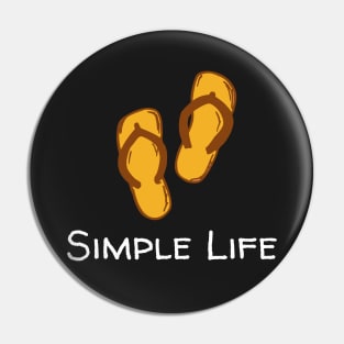 Simple Life - Sandals Pin