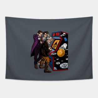 Coin Op Time War Tapestry